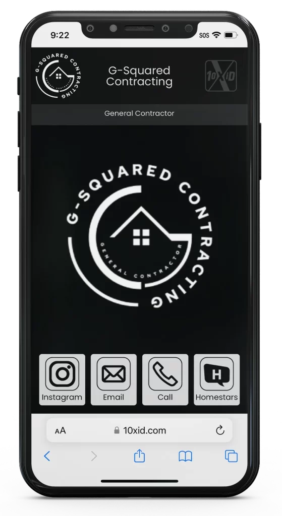 G-Squared-Contracting-10XiD-Your-Digital-Business-Card